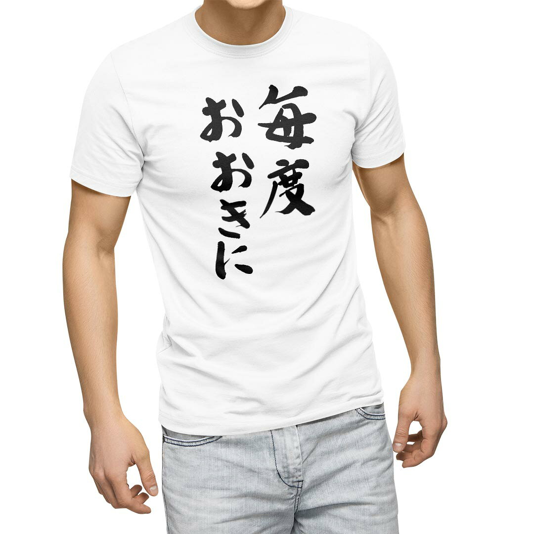 Tシャツ メンズ 半袖 ホワイト グレー デザイン S M L XL 2XL Tシャツ ティーシャツ T shirt 032038 おおきに 面白い