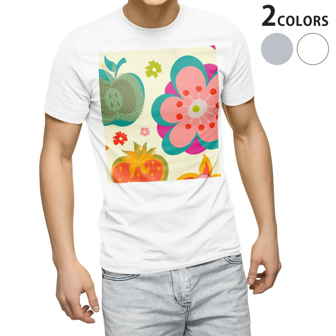 Tシャツ メンズ 半袖 ホワイト グレー デザイン S M L XL 2XL Tシャツ ティーシャツ ...