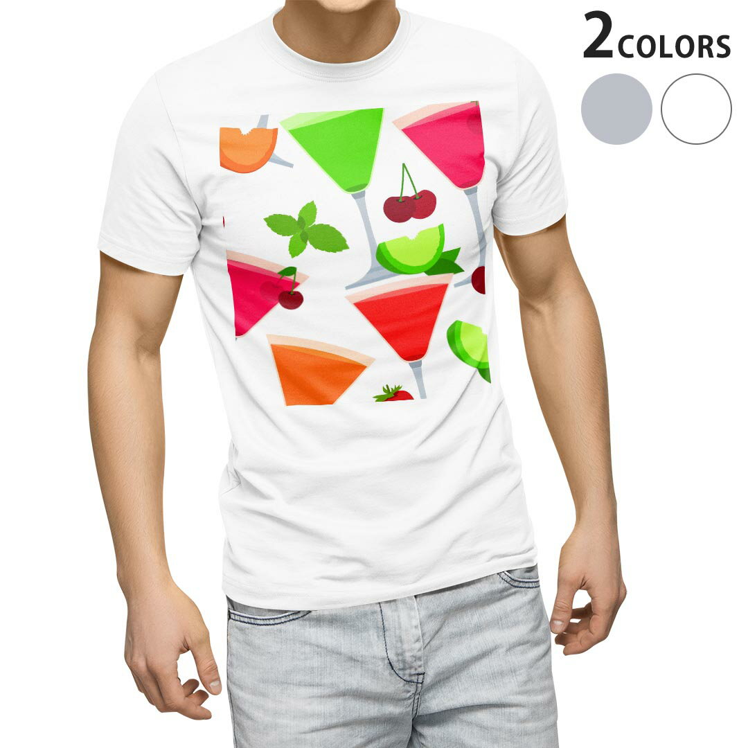 Tシャツ メンズ 半袖 ホワイト グレー デザイン S M L XL 2XL Tシャツ ティーシャツ ...