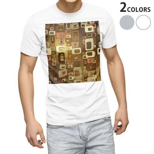 Tシャツ メンズ 半袖 ホワイト グレー デザイン S M L XL 2XL Tシャツ ティーシャツ T shirt 004649 模様 ブラウン 柄 Tシャツ メンズ 半袖 ホワイト グレー デザイン S M L XL 2XL Tシャツ ティーシャツ T shirt 004649 模様 ブラウン 柄