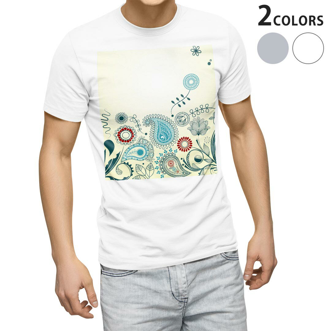 Tシャツ メンズ 半袖 ホワイト グレー デザイン S M L XL 2XL Tシャツ ティーシャ...