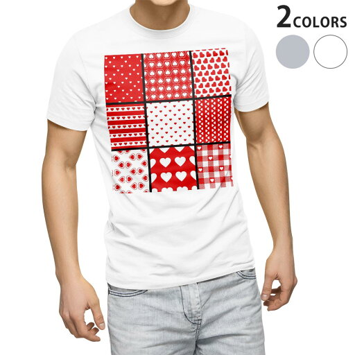 Tシャツ メンズ 半袖 ホワイト グレー デザイン S M L XL 2XL Tシャツ ティーシャツ T shirt 005174 ハート 赤 イラスト Tシャツ メンズ 半袖 ホワイト グレー デザイン S M L XL 2XL Tシャツ ティーシャツ T shirt 005174 ハート 赤 イラスト