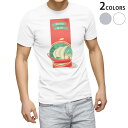 Tシャツ メンズ 半袖 ホワイト グレー デザイン S M L XL 2XL Tシャツ ティーシャツ T shirt 006558 船 イラスト レトロ(4)