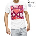 Tシャツ メンズ 半袖 ホワイト グレー デザイン S M L XL 2XL Tシャツ ティーシャツ T shirt 006633 ハート クッキー