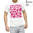 Tシャツ メンズ 半袖 ホワイト グレー デザイン S M L XL 2XL Tシャツ ティーシャツ T shirt 007005 ハート 模様(4)