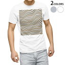 Tシャツ メンズ 半袖 ホワイト グレー デザイン S M L XL 2XL Tシャツ ティーシャツ T shirt 007816 しましま 模様 水色 ブラウン(4)