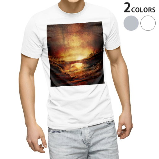 Tシャツ メンズ 半袖 ホワイト グレー デザイン S M L XL 2XL Tシャツ ティーシャツ T shirt 007911 イラスト ファンタジー 建物 黒 Tシャツ メンズ 半袖 ホワイト グレー デザイン S M L XL 2XL Tシャツ ティーシャツ T shirt 007911 イラスト ファンタジー 建物 黒