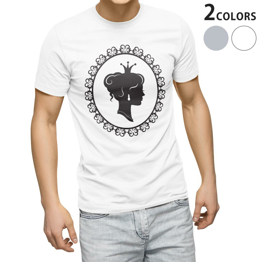 Tシャツ メンズ 半袖 ホワイト グレー デザイン S M L XL 2XL Tシャツ ティーシャツ T shirt 009790 人物 モノクロ アンティーク