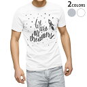 Tシャツ メンズ 半袖 ホワイト グレー デザイン S M L XL 2XL Tシャツ ティーシャツ T shirt 010600 英語 星 ロケット(4)