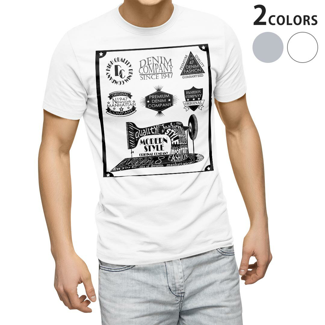 Tシャツ メンズ 半袖 ホワイト グレー デザイン S M L XL 2XL Tシャツ ティーシャツ T shirt 011393 ミ..