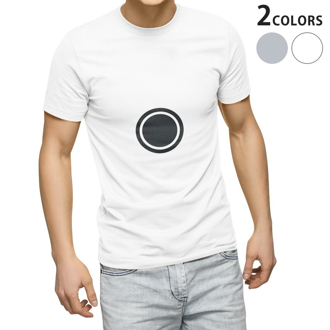 Character - Tシャツ メンズ 半袖 ホワイト グレー デザイン S M L XL 2XL Tシャツ ティーシャツ T shirt 011396 アナ　キャラクター　シルエット