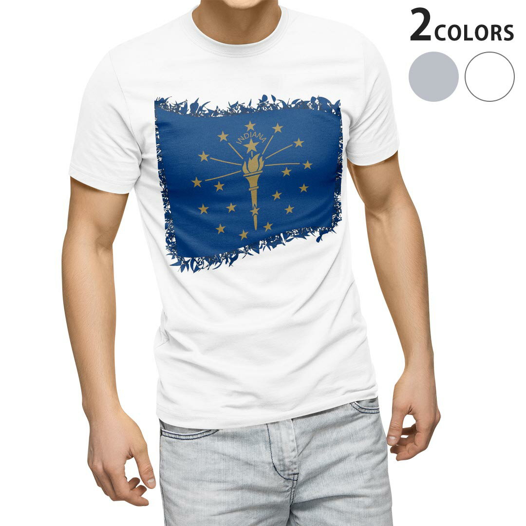 Tシャツ メンズ 半袖 ホワイト グレー デザイン S M L XL 2XL Tシャツ ティーシャツ T shirt 011685 星　植物　青