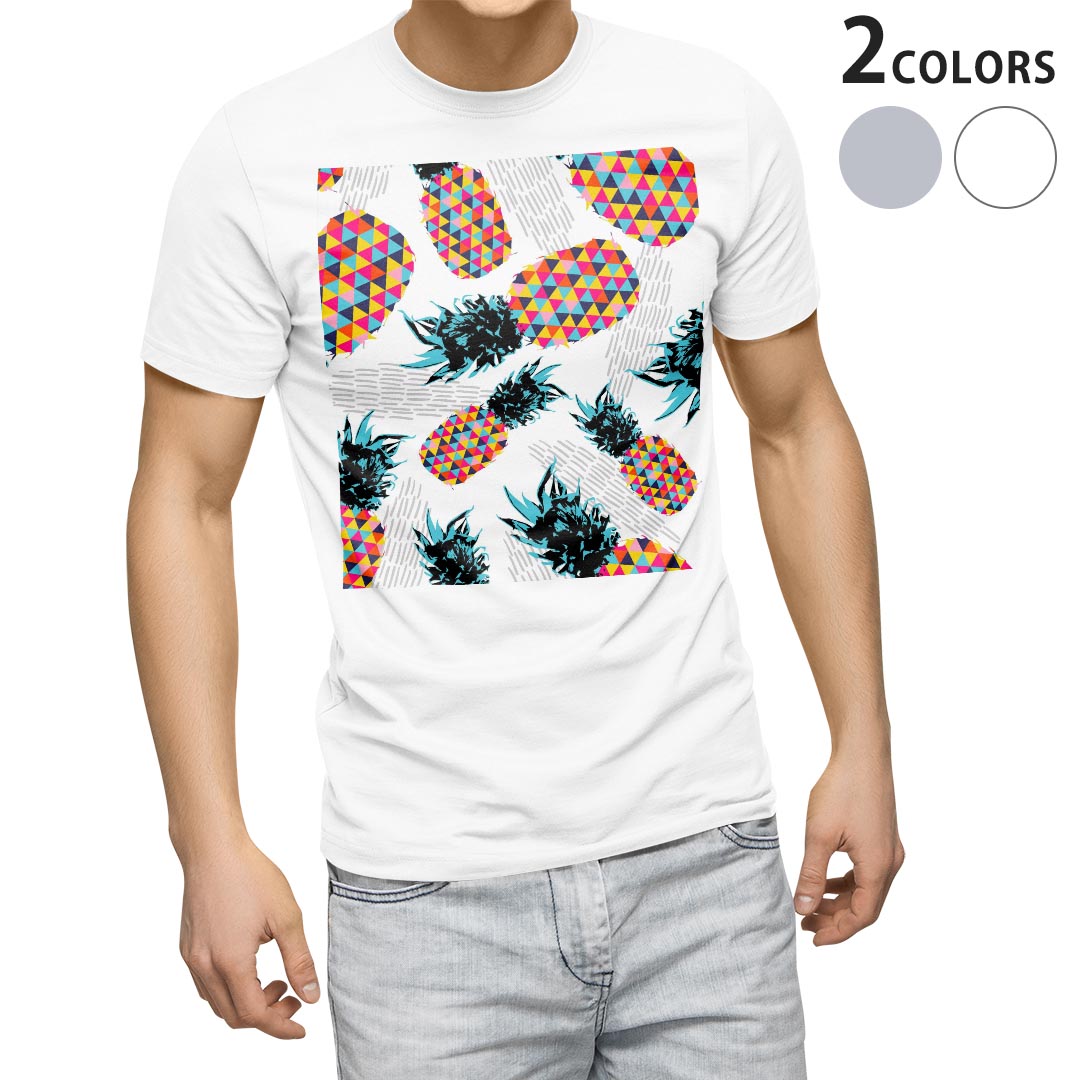 Tシャツ メンズ 半袖 ホワイト グレー デザイン S M L XL 2XL Tシャツ ティーシャツ T shirt 011916 パ..