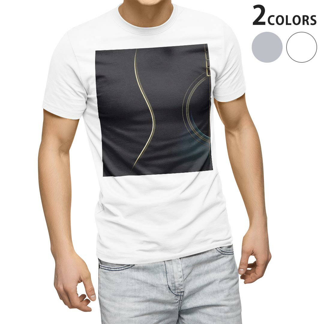 Tシャツ メンズ 半袖 ホワイト グレー デザイン S M L XL 2XL Tシャツ ティーシャツ T shirt 011978 ギター　おしゃれ　かっこいい