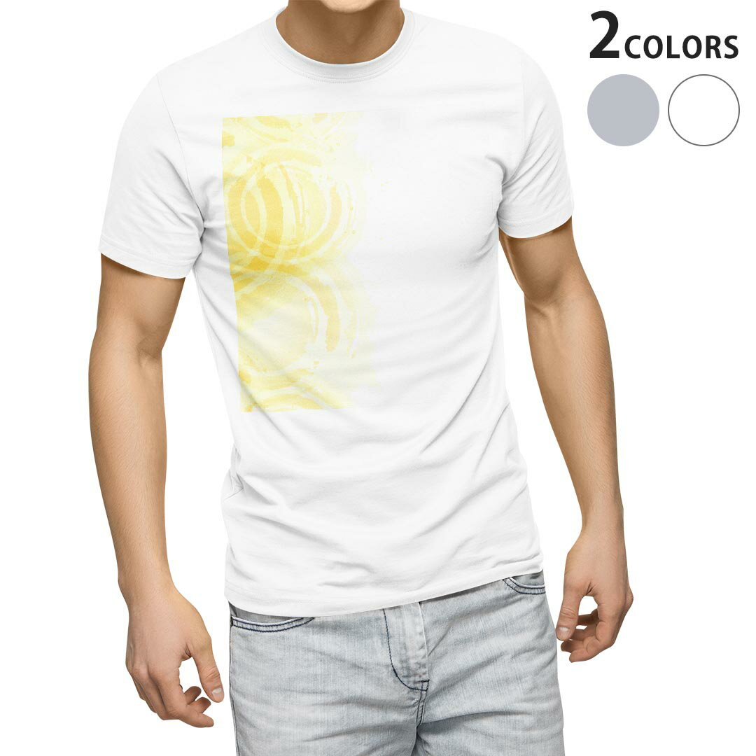 Other - Tシャツ メンズ 半袖 ホワイト グレー デザイン S M L XL 2XL Tシャツ ティーシャツ T shirt 012133 シンプル　模様　丸