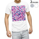 Tシャツ メンズ 半袖 ホワイト グレー デザイン S M L XL 2XL Tシャツ ティーシャツ T shirt 012744 赤 青 ペイント(4)