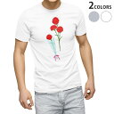 Tシャツ メンズ 半袖 ホワイト グレー デザイン S M L XL 2XL Tシャツ ティーシャツ T shirt 012917 母の日 カーネーション 花