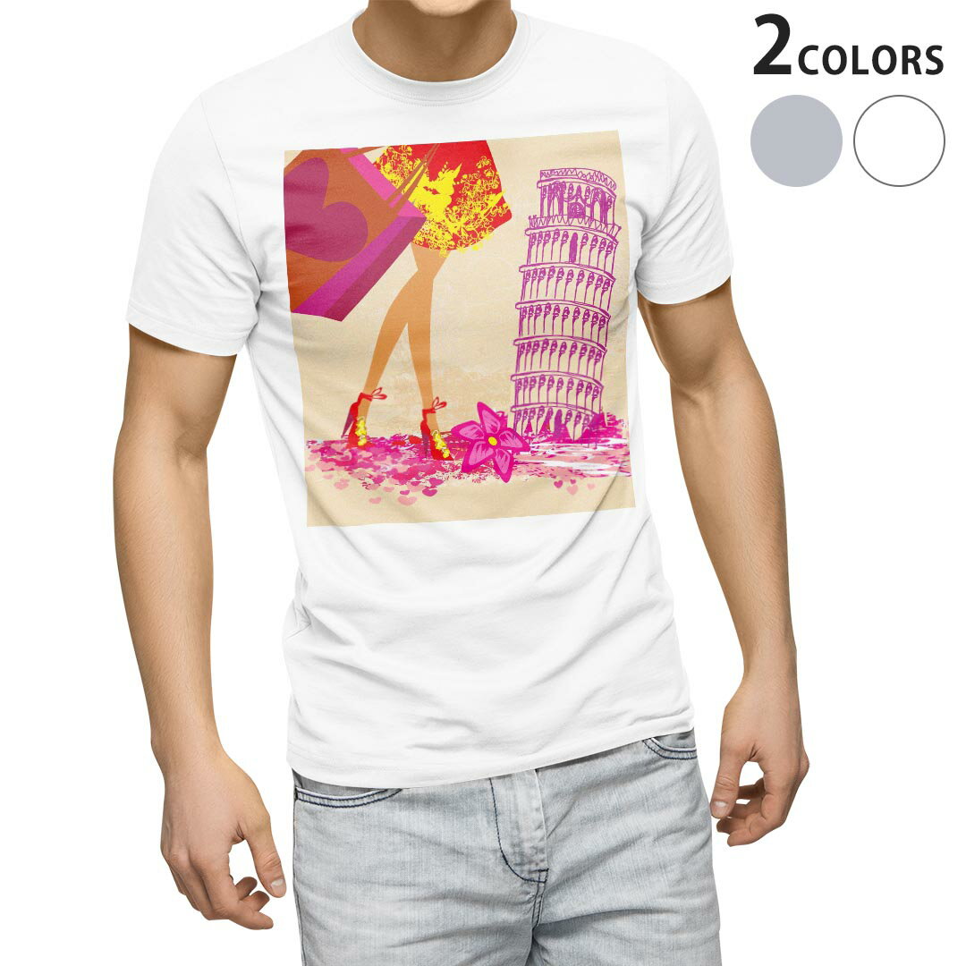Tシャツ メンズ 半袖 ホワイト グレー デザイン S M L XL 2XL Tシャツ ティーシャツ T shirt 013604 ショッピング 女の子 ピンク