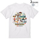 Tシャツ メンズ 半袖 ホワイト グレー デザイン S M L XL 2XL Tシャツ ティーシャツ T shirt 014133 カナダ　風景　景色