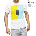 Tシャツ メンズ 半袖 ホワイト グレー デザイン S M L XL 2XL Tシャツ ティーシャツ T shirt 014669 携帯 青 黄色(4)