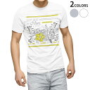Tシャツ メンズ 半袖 ホワイト グレー デザイン S M L XL 2XL Tシャツ ティーシャツ T shirt 015818 母の日 花 mother