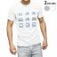 Tシャツ メンズ 半袖 ホワイト グレー デザイン S M L XL 2XL Tシャツ ティーシャツ T shirt 016168 ドライブレコーダー