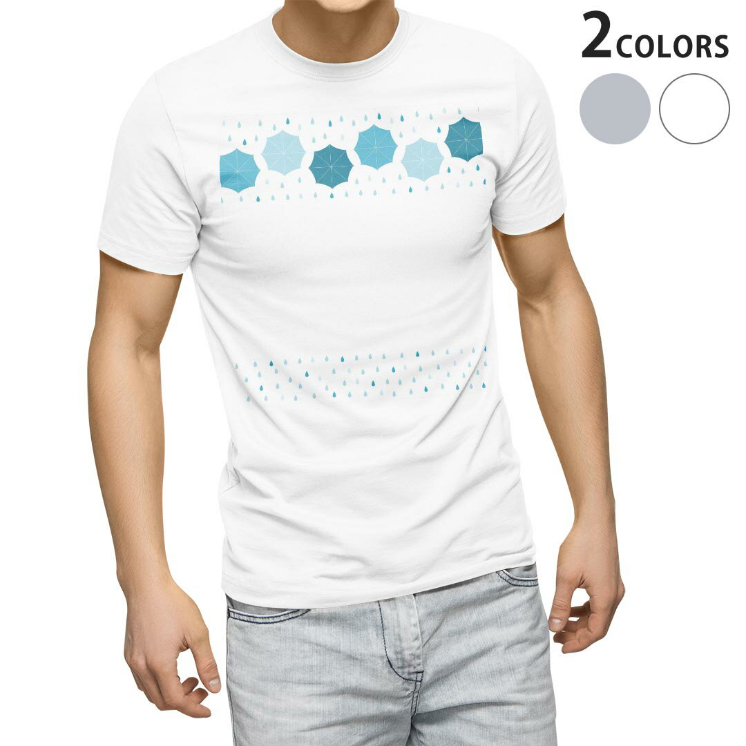 Tシャツ メンズ 半袖 ホワイト グレー デザイン S M L XL 2XL Tシャツ ティーシャツ T shirt 016341 あじさい　梅雨　花