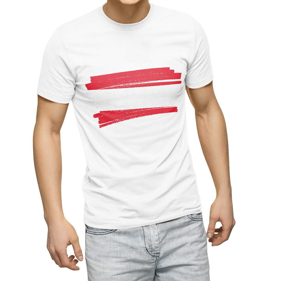 Rakuten - Tシャツ メンズ 半袖 ホワイト グレー デザイン S M L XL 2XL Tシャツ ティーシャツ T shirt 018389 austria オーストリア
