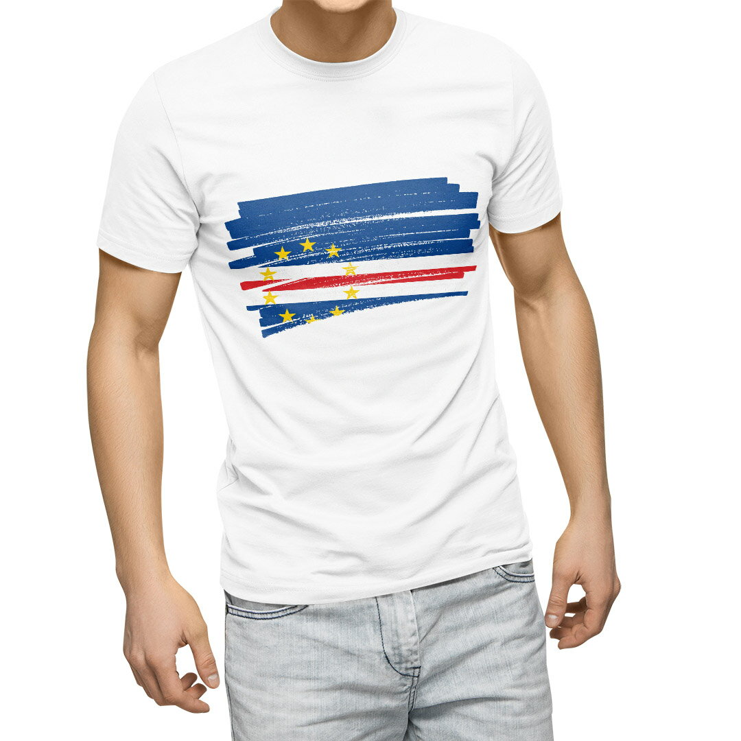 Shirts, T-Shirts - Tシャツ メンズ 半袖 ホワイト グレー デザイン S M L XL 2XL Tシャツ ティーシャツ T shirt 018415 cape-verde カーボベルデ