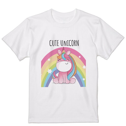 Tシャツ メンズ 半袖 ホワイト 無地 デザイン M ティーシャツ T shirt 032605 イラスト ユニコーン cute Tシャツ メンズ 半袖 ホワイト 無地 デザイン M ティーシャツ T shirt 032605 イラスト ユニコーン cute