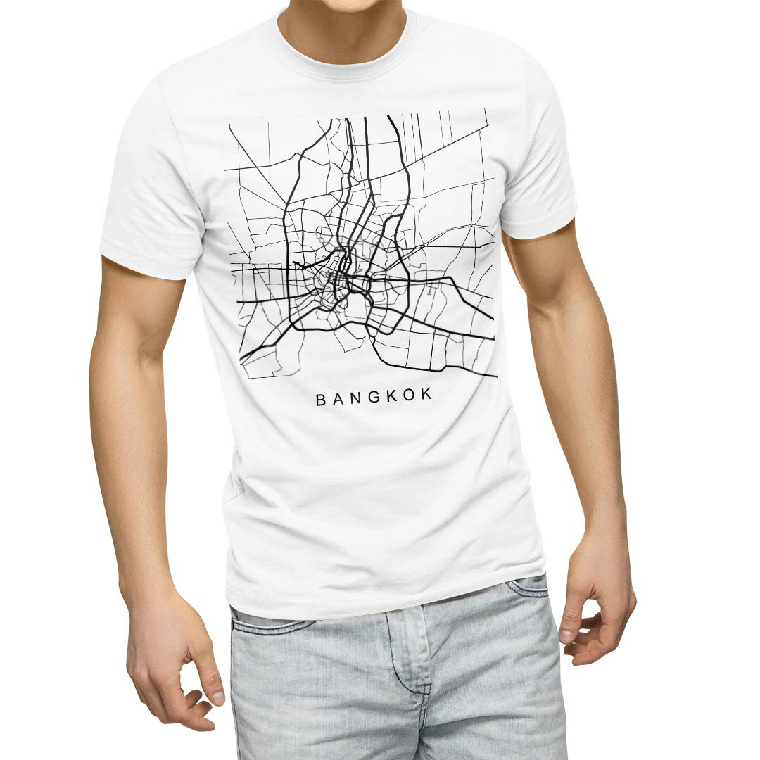 Tシャツ メンズ 半袖 ホワイト 無地 デザイン M ティーシャツ T shirt 050120