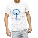 Tシャツ メンズ 半袖 ホワイト 無地 デザイン M ティーシャツ T shirt 006604 青 ブルー(4)