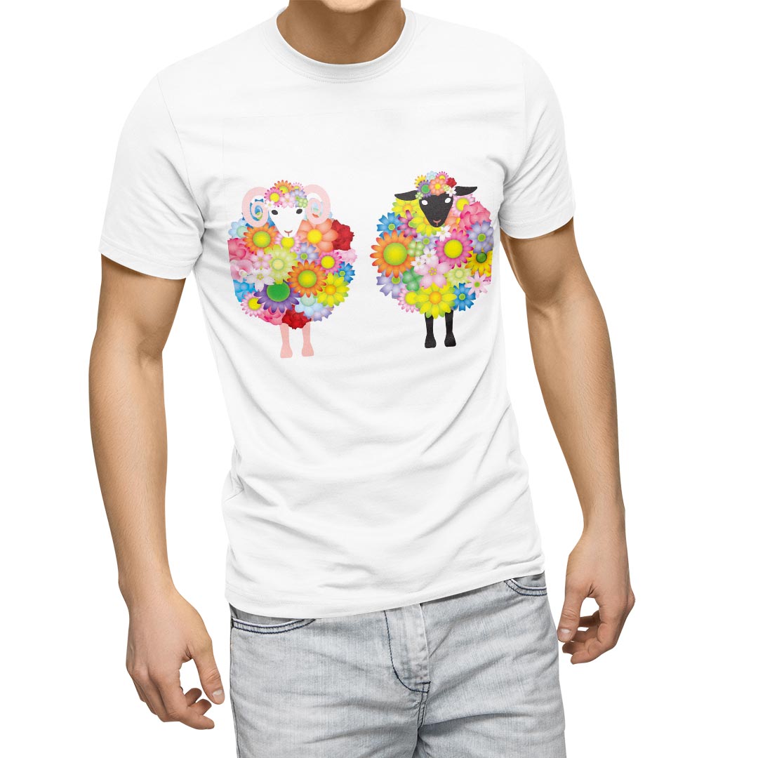 Tシャツメンズ半袖ホワイト無地デザ...