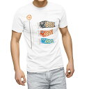 Tシャツ メンズ 半袖 ホワイト 無地 デザイン M ティーシャツ T shirt 012888 こいのぼり 節句 こどもの日