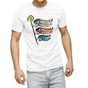 Tシャツ メンズ 半袖 ホワイト 無地 デザイン M ティーシャツ T shirt 012891 こいのぼり 節句 こどもの日