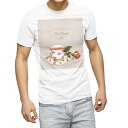 Tシャツ メンズ 半袖 ホワイト 無地 デザイン M ティーシャツ T shirt 014666 カフェ 紅茶 マグカップ(4)