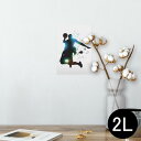 ポスター ウォールステッカー シール式ステッカー 飾り 127×178mm 2L 写真 フォト 壁 インテリア おしゃれ 　剥がせる wall sticker poster 001170 バスケットボール　ダンク