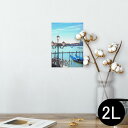 ポスター ウォールステッカー シール式ステッカー 飾り 127×178mm 2L 写真 フォト 壁 インテリア おしゃれ 剥がせる wall sticker poster 002364 景色 風景 写真