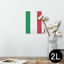 ポスター ウォールステッカー シール式ステッカー 飾り 127×178mm 2L 写真 フォト 壁 インテリア おしゃれ 剥がせる wall sticker poster 002438 外国 国旗