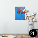 ポスター ウォールステッカー シール式ステッカー 飾り 127×178mm 2L 写真 フォト 壁 インテリア おしゃれ 剥がせる wall sticker poster 003327 くらげ 海 写真