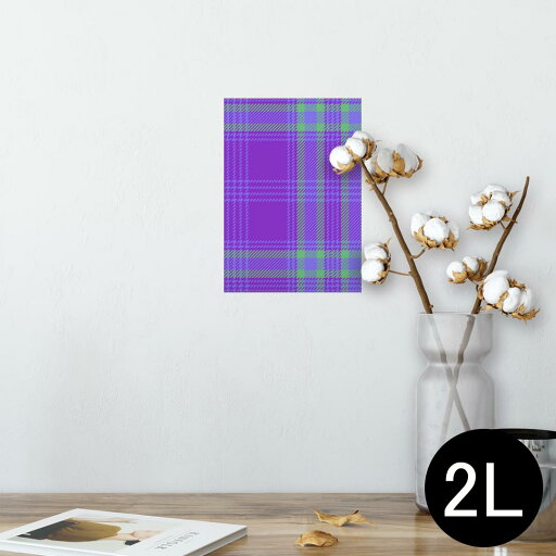 ポスター ウォールステッカー シール式ステッカー 飾り 127×178mm 2L 写真 フォト 壁 インテリア おしゃれ 剥がせる wall sticker poster 004265 チェック 青 ポスター ウォールステッカー シール式ステッカー 飾り 127×178mm 2L 写真 フォト 壁 インテリア おしゃれ 剥がせる wall sticker poster 004265 チェック 青