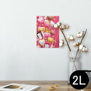 ポスター ウォールステッカー シール式ステッカー 飾り 127×178mm 2L 写真 フォト 壁 インテリア おしゃれ 剥がせる wall sticker ...