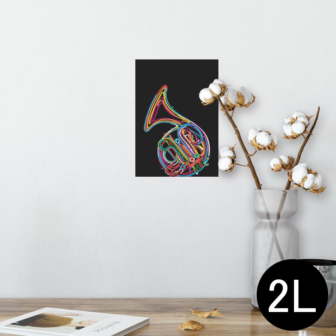 ポスター ウォールステッカー シール式ステッカー 飾り 127×178mm 2L 写真 フォト 壁 インテリア おし..