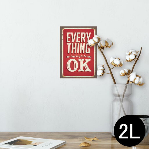 ポスター ウォールステッカー シール式ステッカー 飾り 127×178mm 2L 写真 フォト 壁 インテリア おしゃれ 剥がせる wall sticker poster 005981 英語 文字 レトロ ポスター ウォールステッカー シール式ステッカー 飾り 127×178mm 2L 写真 フォト 壁 インテリア おしゃれ 剥がせる wall sticker poster 005981 英語 文字 レトロ