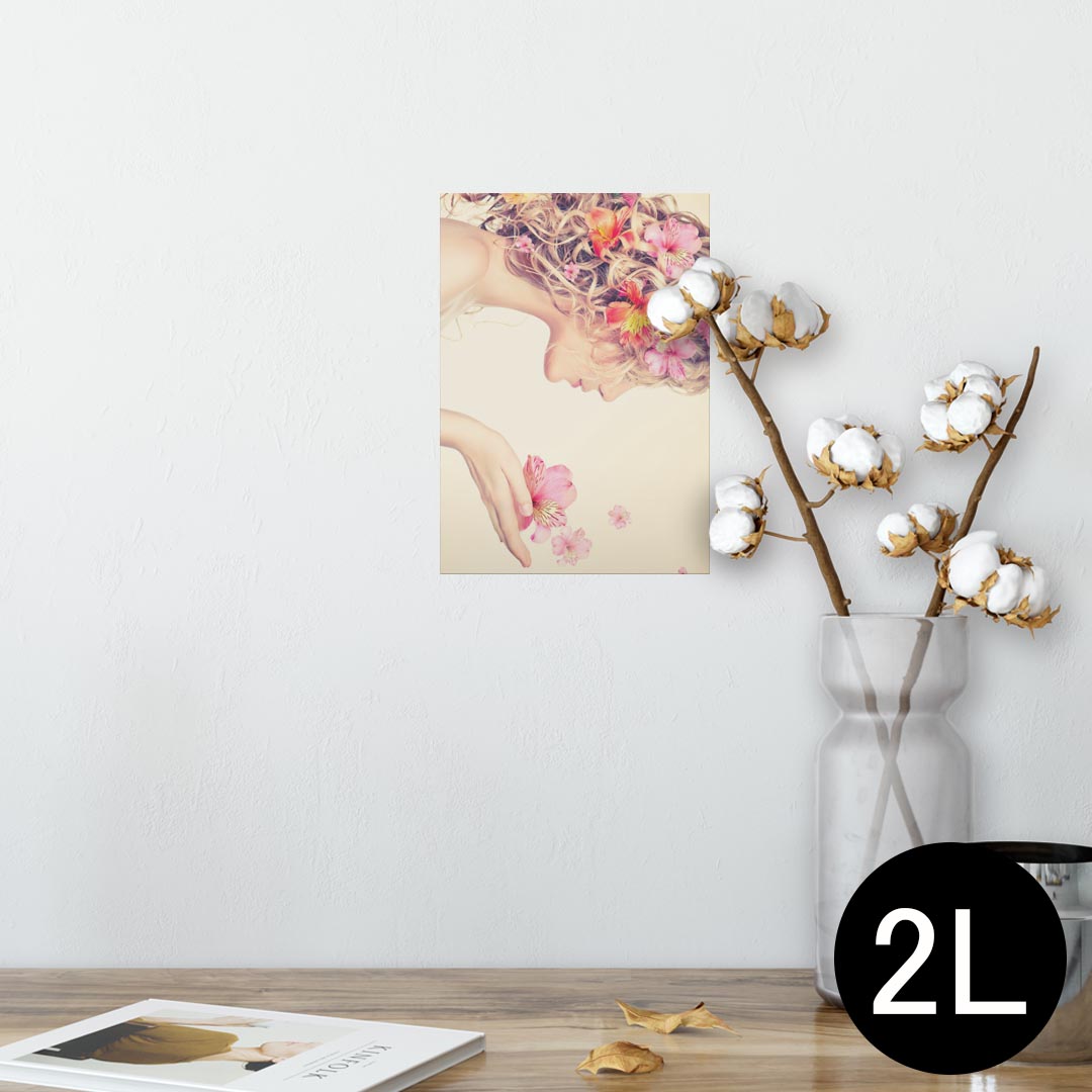 ポスター ウォールステッカー シール式ステッカー 飾り 127×178mm 2L 写真 フォト 壁 インテリア おし..