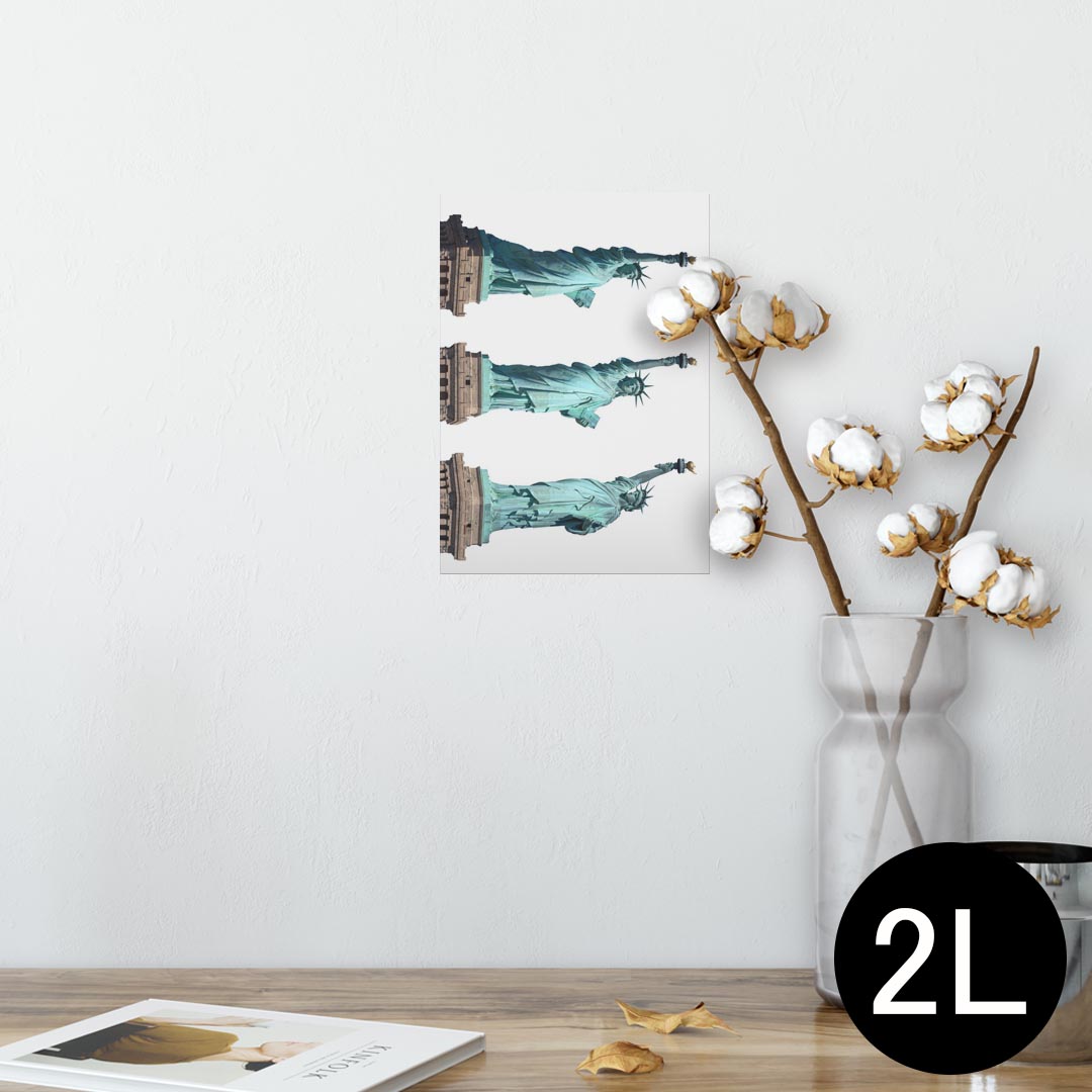 ポスター ウォールステッカー シール式ステッカー 飾り 127×178mm 2L 写真 フォト 壁 インテリア おしゃれ 　剥がせる wall sticker poster 009321 風景　外国　写真