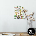 ポスター ウォールステッカー シール式ステッカー 飾り 127×178mm 2L 写真 フォト 壁 インテリア おしゃれ 剥がせる wall sticker poster 010915 レゲエ 音楽 ミュージック