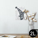 ポスター ウォールステッカー シール式ステッカー 飾り 127×178mm 2L 写真 フォト 壁 インテリア おしゃれ 剥がせる wall sticker poster 010939 海 イルカ 英語