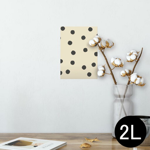 ポスター ウォールステッカー シール式ステッカー 飾り 127×178mm 2L 写真 フォト 壁 インテリア おしゃれ 剥がせる wall sticker poster 012186 ドット 水玉 シンプル ポスター ウォールステッカー シール式ステッカー 飾り 127×178mm 2L 写真 フォト 壁 インテリア おしゃれ 剥がせる wall sticker poster 012186 ドット 水玉 シンプル