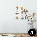 ポスター ウォールステッカー シール式ステッカー 飾り 127×178mm 2L 写真 フォト 壁 インテリア おしゃれ 　剥がせる wall sticker poster 013522 ロボット　機械